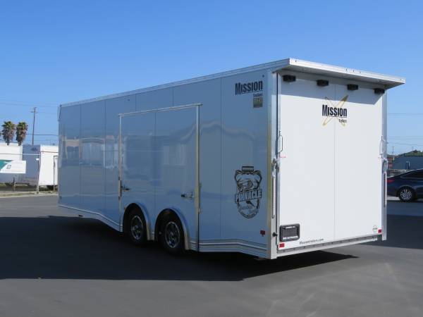 ENCLOSED MOTORCYCLE TRAILERS: