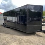 2023 SGC 8.5×28 Two-Tone Blackout Package Cargo / Enclosed Trailer – $14,195 