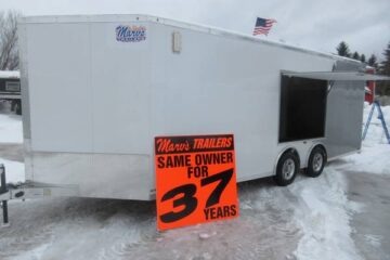 ENCLOSED MOTORCYCLE TRAILERS: